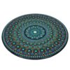 Wooden Round Side Table | Epoxy End Table | Coffee Table | Mid Century Modern Resine | Living Room Furnitur
