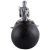 Men Sitting on Ball Showpiece for Home Decor Showpiece, Atlas Sculpture for Office Table Décor multicolour - Image 4