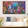 Set Of 5 Wooden Framed Wall Paintings - Image 3